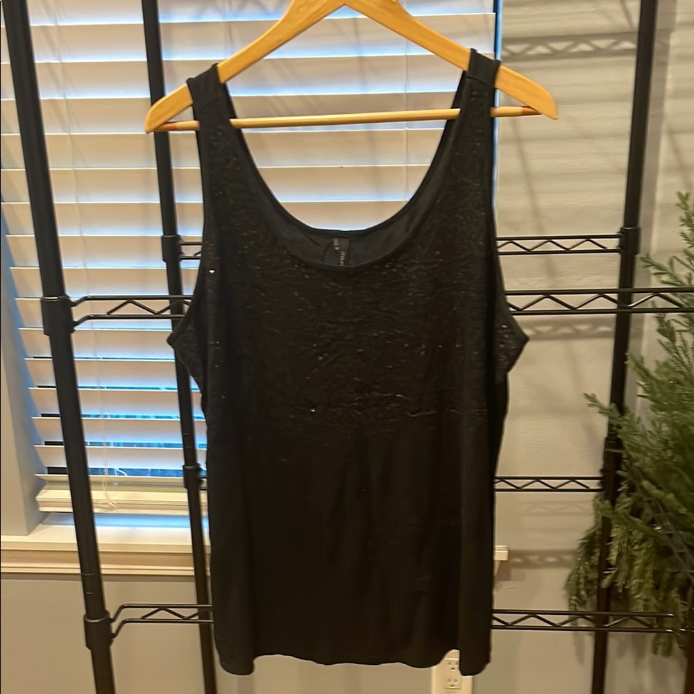 Elegant Black Sleeveless Top